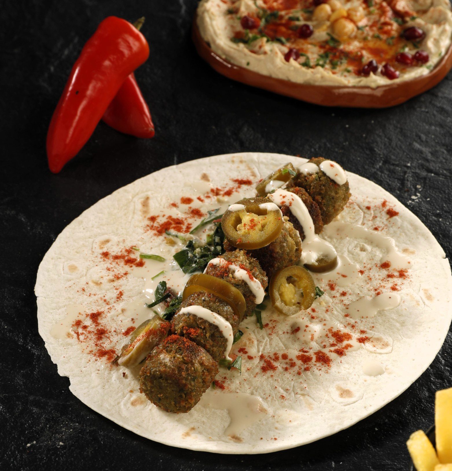 Falafel Jalapeno Biberli