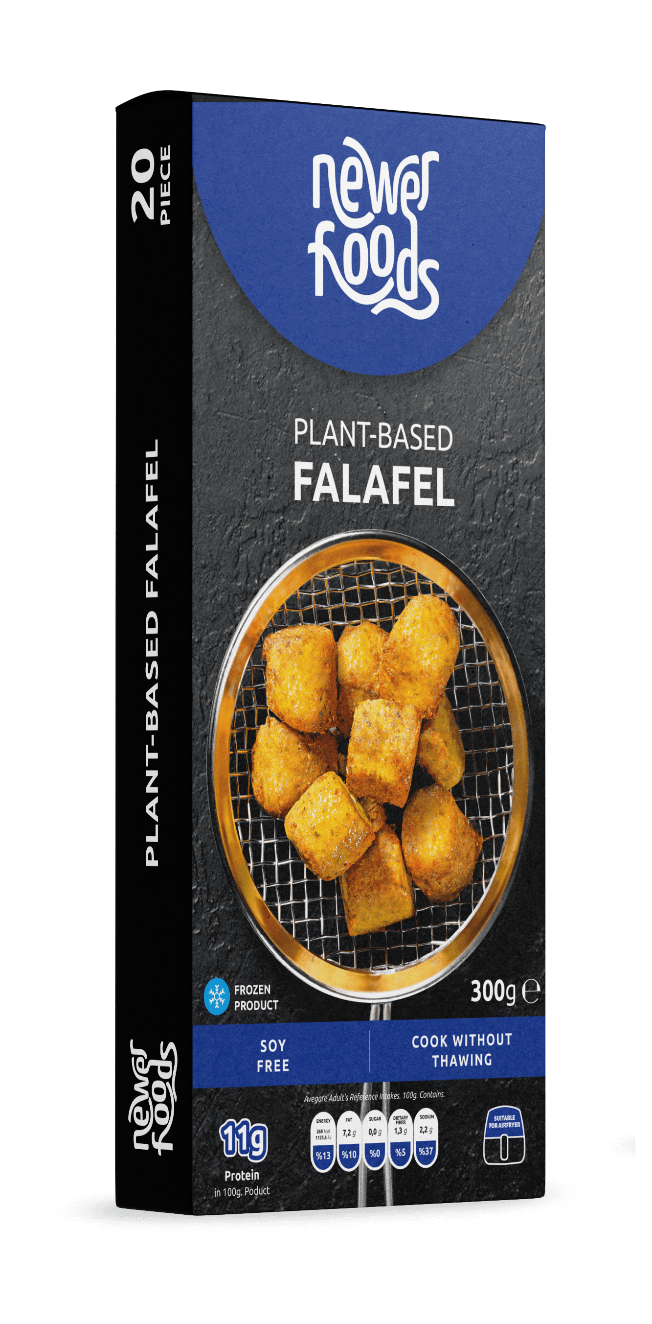 Newer Foods Falafel Mockup